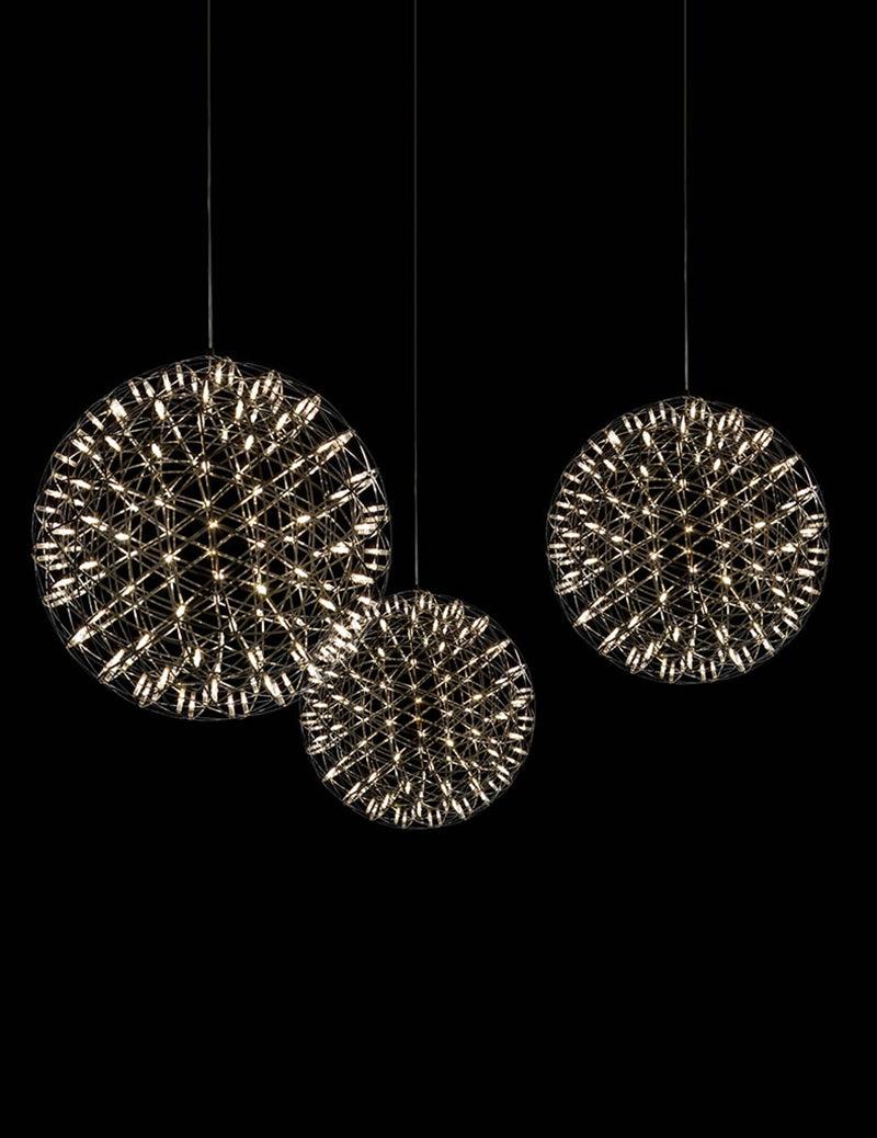 Silver Ball Pendant Light-Lighting > Pendant Lights-casanuva-casanuva