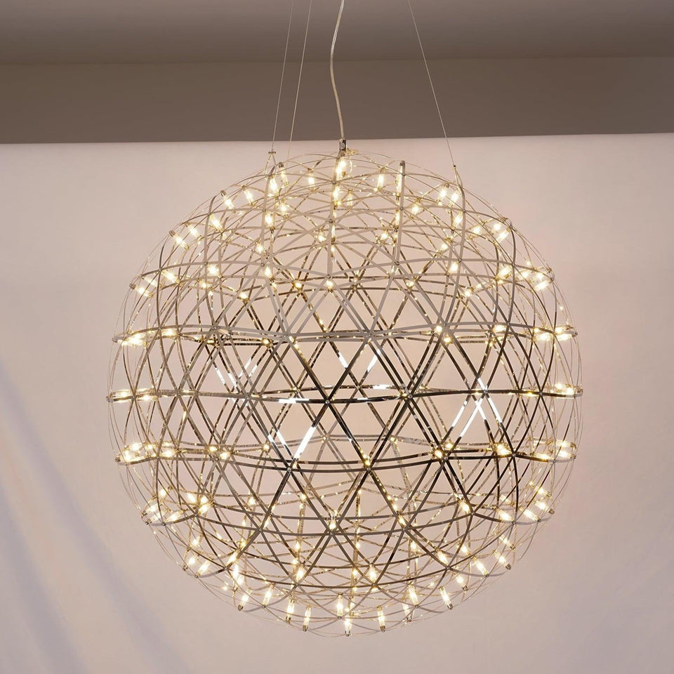 Silver Ball Pendant Light-Lighting > Pendant Lights-casanuva-casanuva