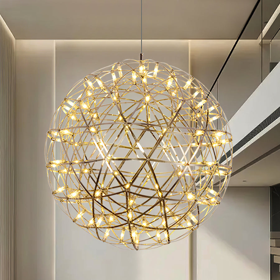 Silver Ball Pendant Light-Lighting > Pendant Lights-casanuva-casanuva