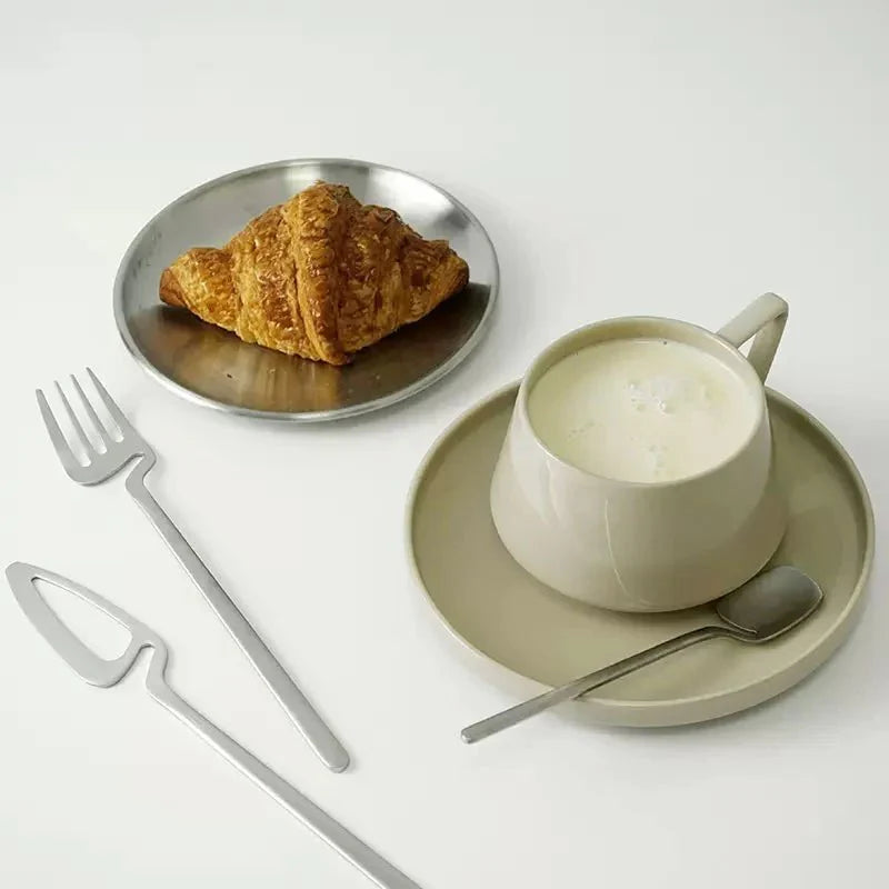 Skeleton Cutlery Set Luxe Stainless Steel Contemporary Design-Kitchen & Dining > Cutlery-casanuva-casanuva
