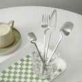 Skeleton Cutlery Set Luxe Stainless Steel Contemporary Design-Kitchen & Dining > Cutlery-casanuva-casanuva