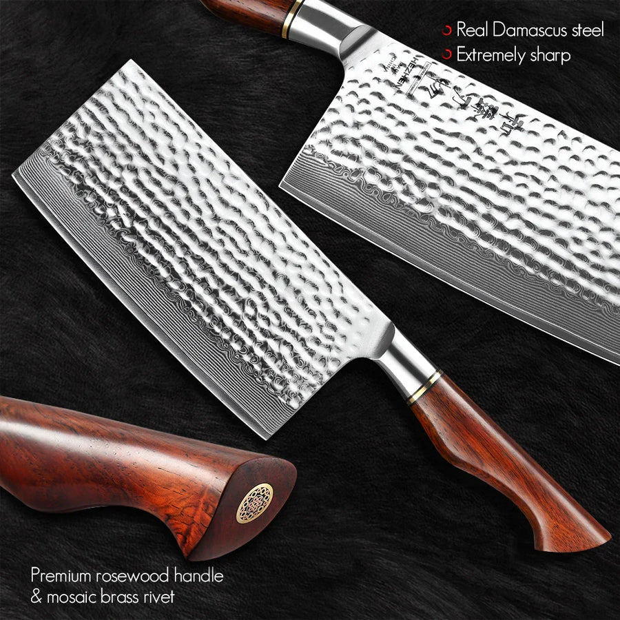 Slicing Knife 73-Layer Damascus Steel-Kitchen & Dining > Knives-casanuva-casanuva