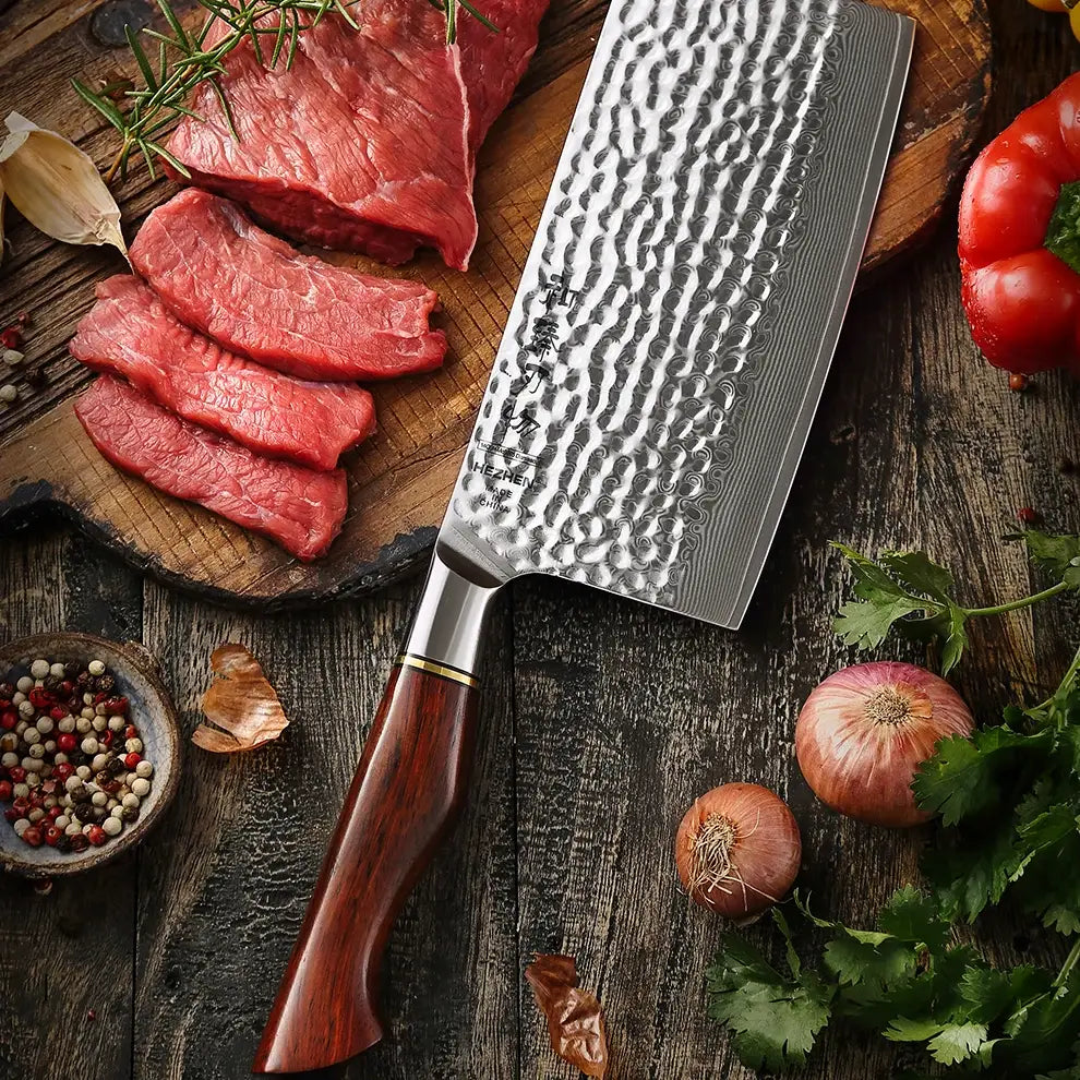 Slicing Knife 73-Layer Damascus Steel-Kitchen & Dining > Knives-casanuva-casanuva