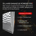 Slicing Knife 73-Layer Damascus Steel-Kitchen & Dining > Knives-casanuva-casanuva