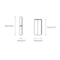 Slim LED Wall Lamp-Lighting > Wall Lights-casanuva-casanuva