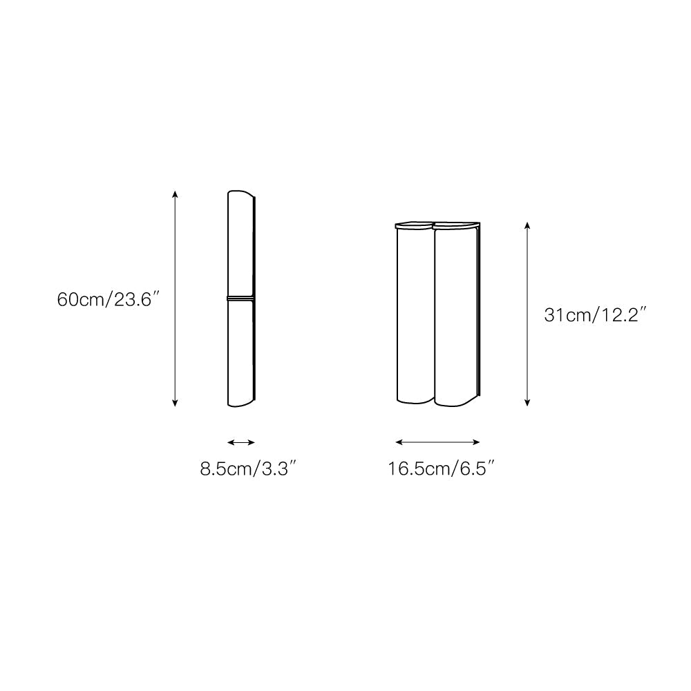 Slim LED Wall Lamp-Lighting > Wall Lights-casanuva-casanuva