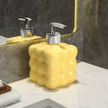 Soap Dispenser Luxe Design for Bathroom and Kitchen-Bedding & Bath > Bathroom Accessories-casanuva-Yellow-casanuva