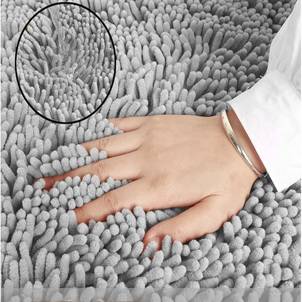 Soft Chenille Bath Mat-Bedding & Bath > Bath Mats-casanuva-casanuva