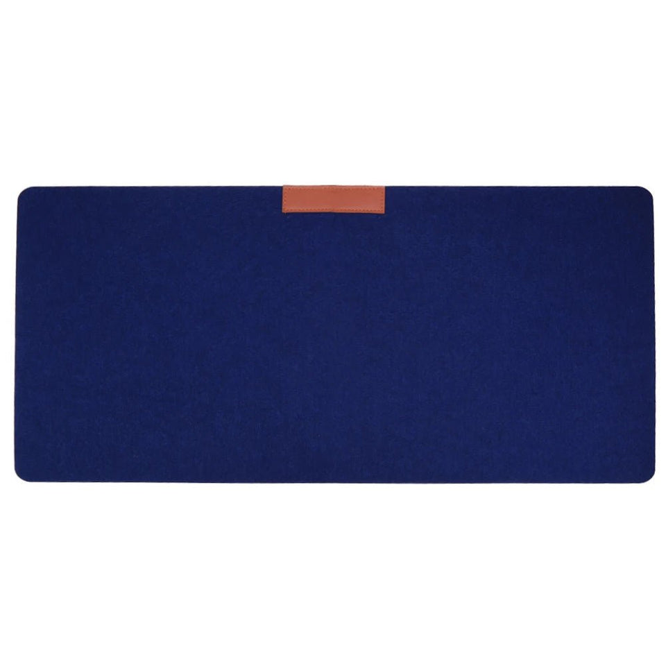 Soft Felt Desk Mat for Clean Workspaces-Home Decor > Decorative Accessories-casanuva-Blau-casanuva
