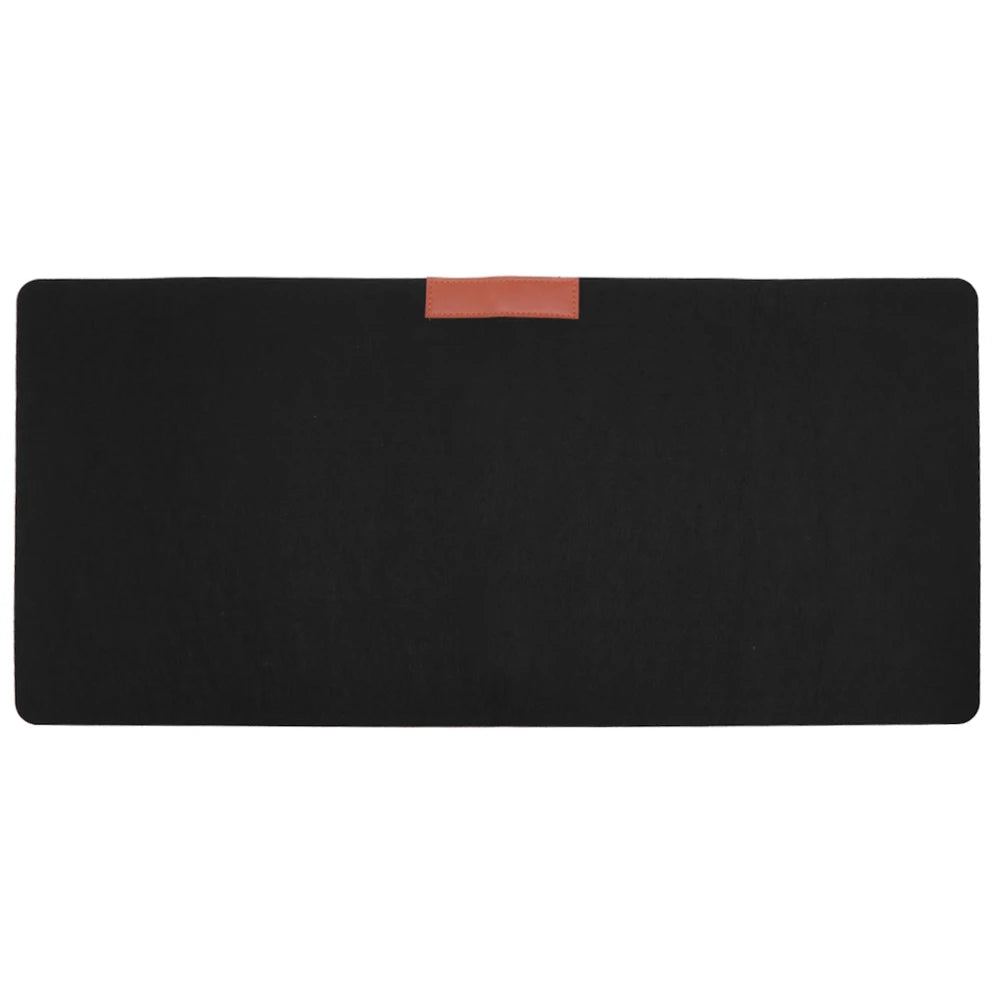 Soft Felt Desk Mat for Clean Workspaces-Home Decor > Decorative Accessories-casanuva-Schwarz-casanuva