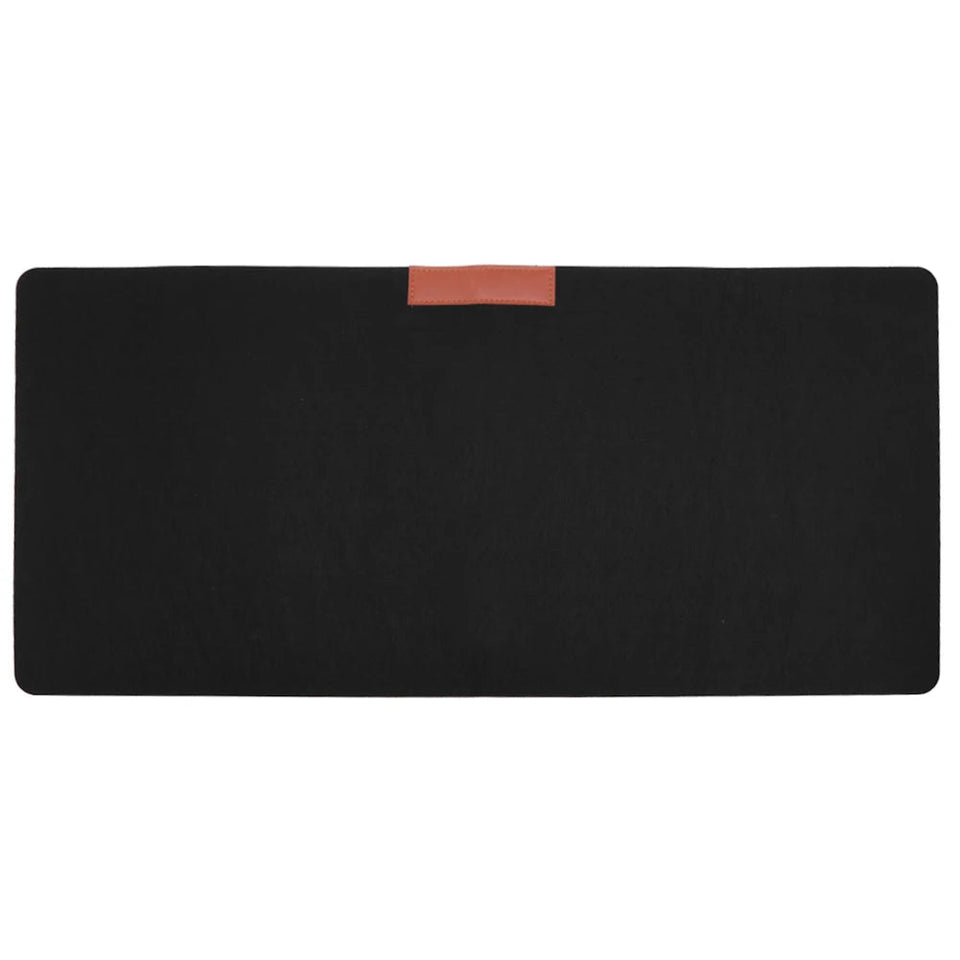 Soft Felt Desk Mat for Clean Workspaces-Home Decor > Decorative Accessories-casanuva-Schwarz-casanuva