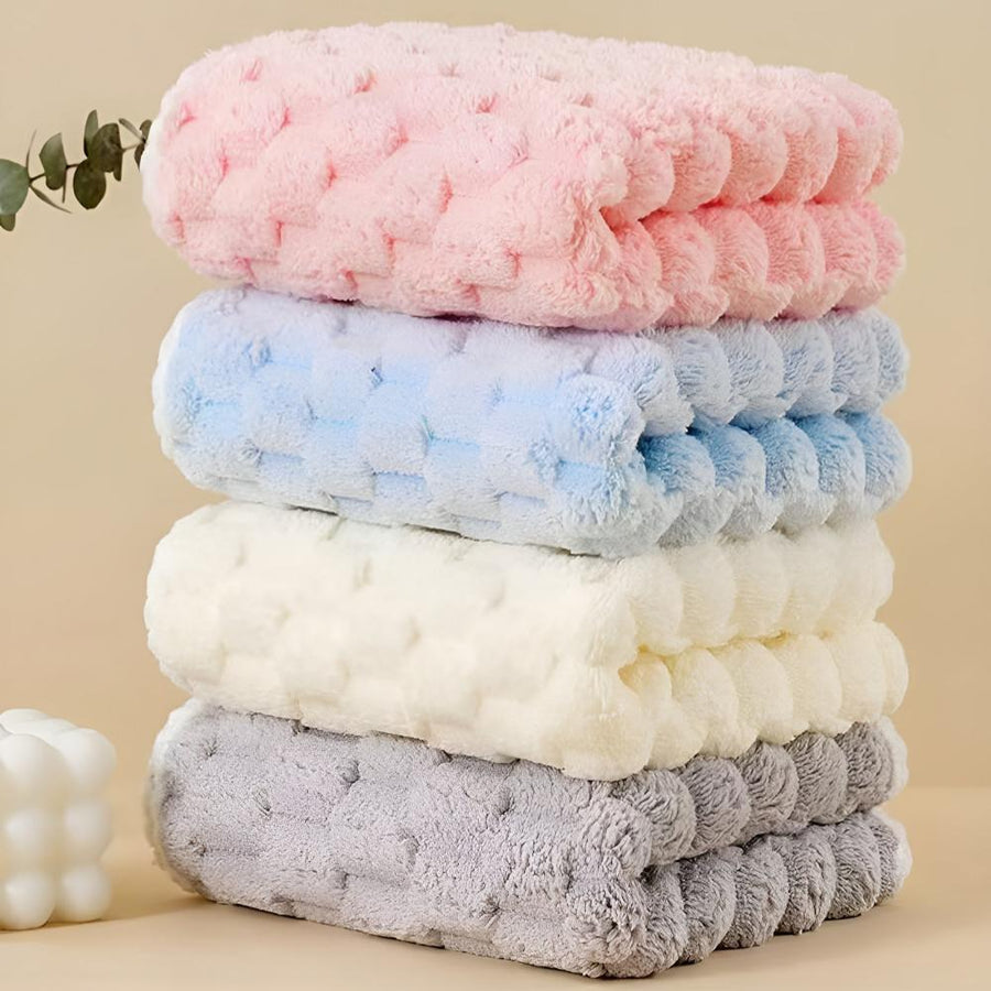 Soft Fleece Bath Towels-Bedding & Bath > Bath Towels-casanuva-casanuva