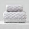 Soft Fleece Bath Towels-Bedding & Bath > Bath Towels-casanuva-Gray-14"x29"+ 33"x59"-casanuva