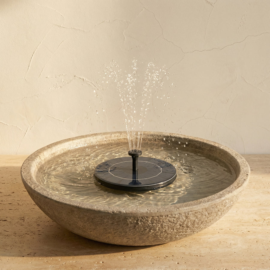Solar Floating Fountain Pump for Garden Ponds and Water Bowls-Home Decor > Decorative Accessories-casanuva-casanuva