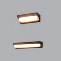 Solar LED Outdoor Wall Light Black Finish-Lighting > Outdoor Lighting-casanuva-casanuva