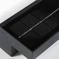 Solar LED Outdoor Wall Light Black Finish-Lighting > Outdoor Lighting-casanuva-casanuva