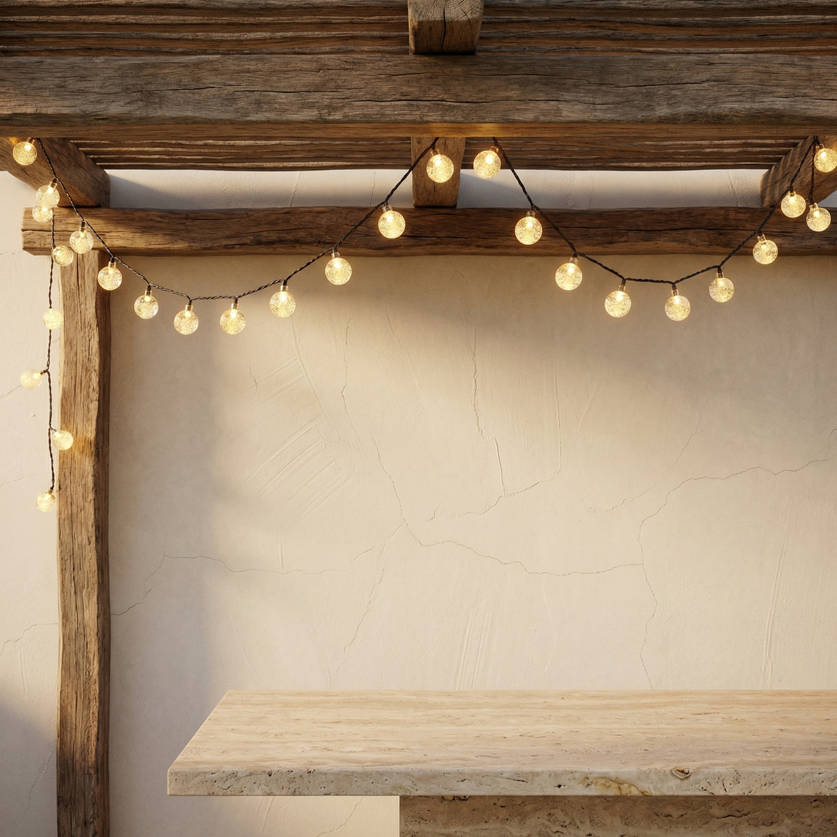Solar LED String Lights Waterproof Outdoor Lighting 100 LEDs-Lighting > Outdoor Lighting-casanuva-casanuva