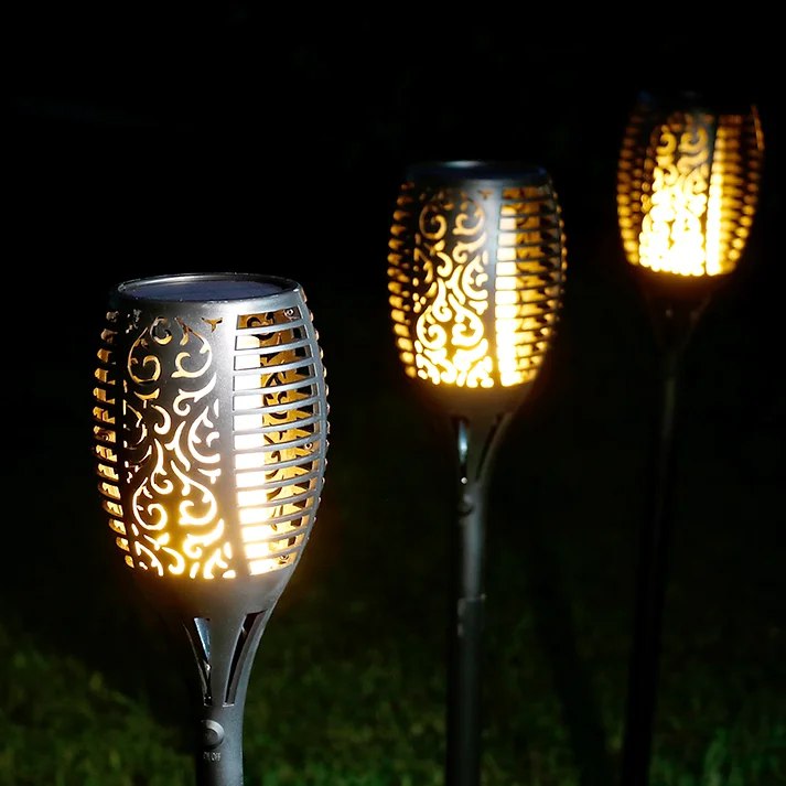 Solar Outdoor Torch Light-Lighting > Outdoor Lighting-casanuva-casanuva