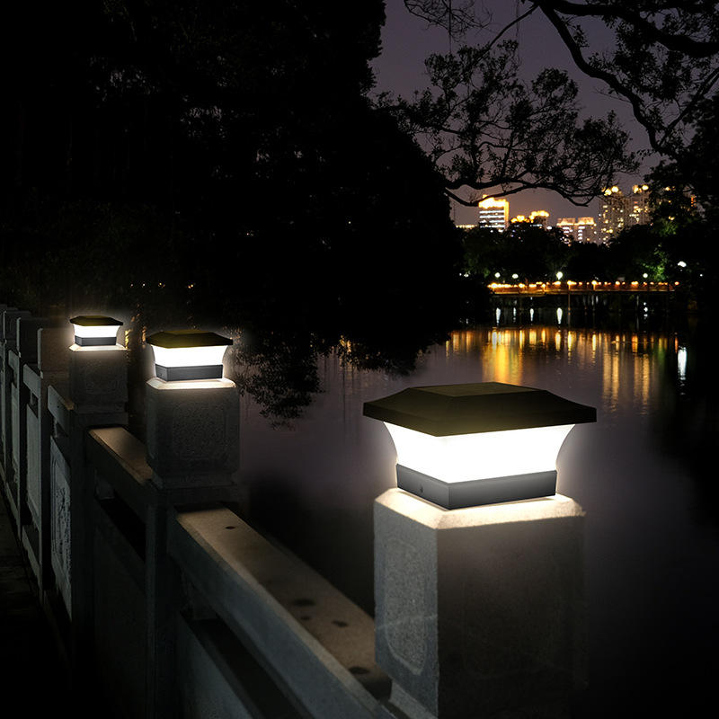 Solar Outdoor Wall Light Black Square Design-Lighting > Outdoor Lighting-casanuva-casanuva
