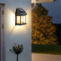 Solar Outdoor Wall Light with PIR Sensor for Front Porch Security-Lighting > Outdoor Lighting-casanuva-casanuva