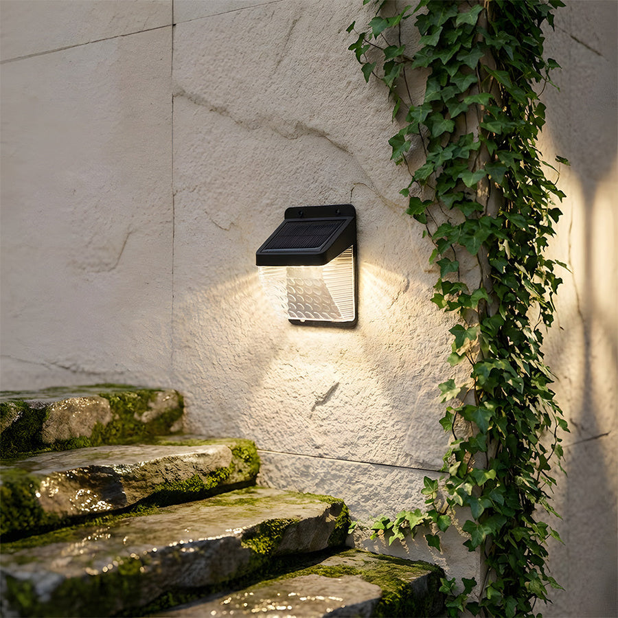 Solar Powered IP65 Outdoor Wall Light for Garden and Patio-Lighting > Outdoor Lighting-casanuva-casanuva