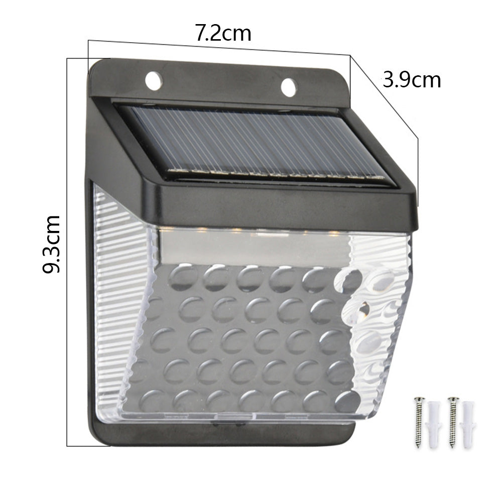 Solar Powered IP65 Outdoor Wall Light for Garden and Patio-Lighting > Outdoor Lighting-casanuva-casanuva