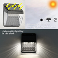 Solar Powered IP65 Outdoor Wall Light for Garden and Patio-Lighting > Outdoor Lighting-casanuva-casanuva