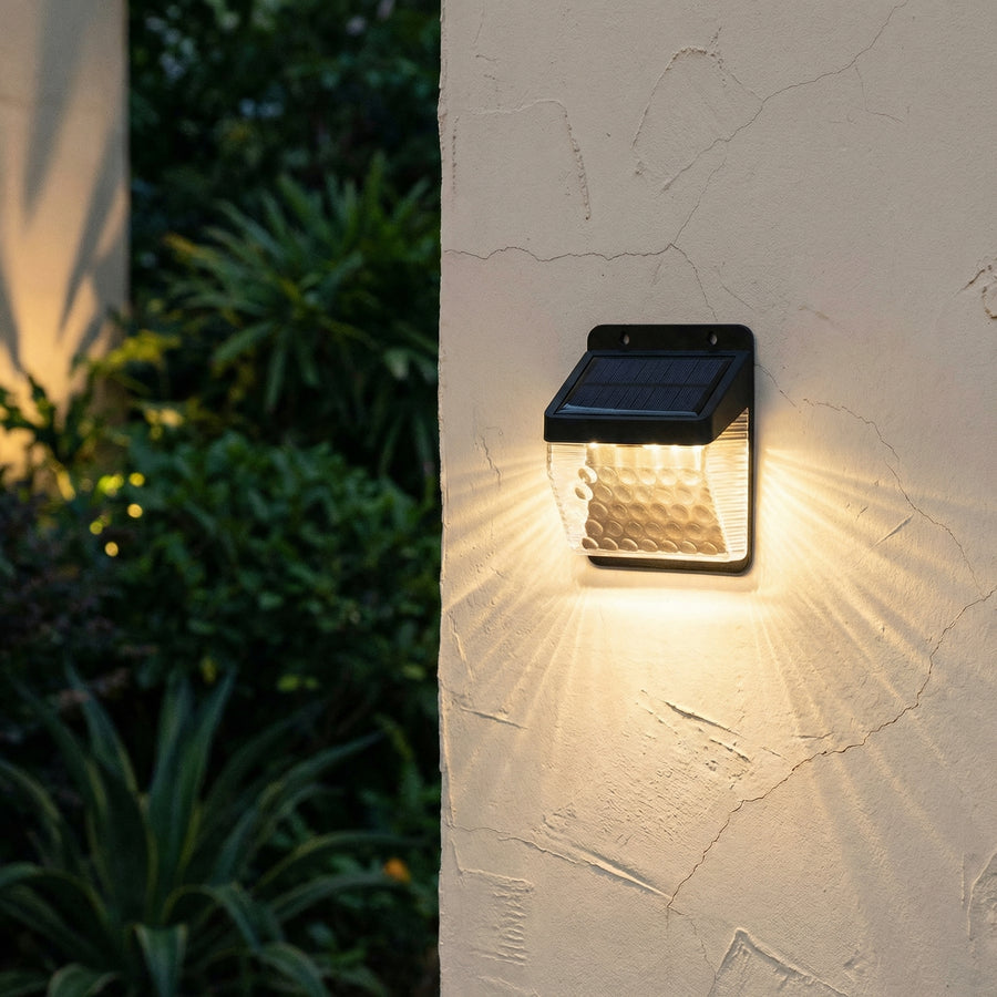 Solar Powered IP65 Outdoor Wall Light for Garden and Patio-Lighting > Outdoor Lighting-casanuva-casanuva