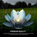 Solar-Powered Lotus Light Outdoor Decorative Lantern-Lighting > Outdoor Lighting-casanuva-casanuva