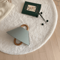 Solid Wood Pleated Semi-Circle Wall Sconce Lamp 1-Light-Lighting > Wall Lights-casanuva-casanuva