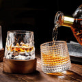 Spinning Whiskey Glasses for Enhanced Drinking Experience-Kitchen & Dining > Tableware-casanuva-casanuva