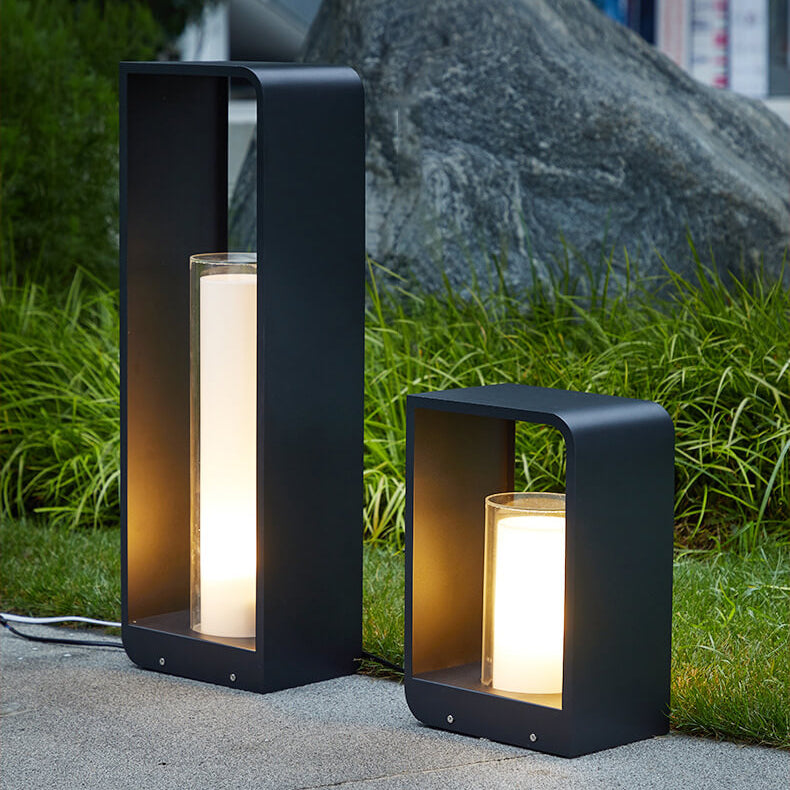 Square Frame Stainless Steel LED Waterproof Outdoor Landscape Light-Lighting > Outdoor Lighting-casanuva-casanuva