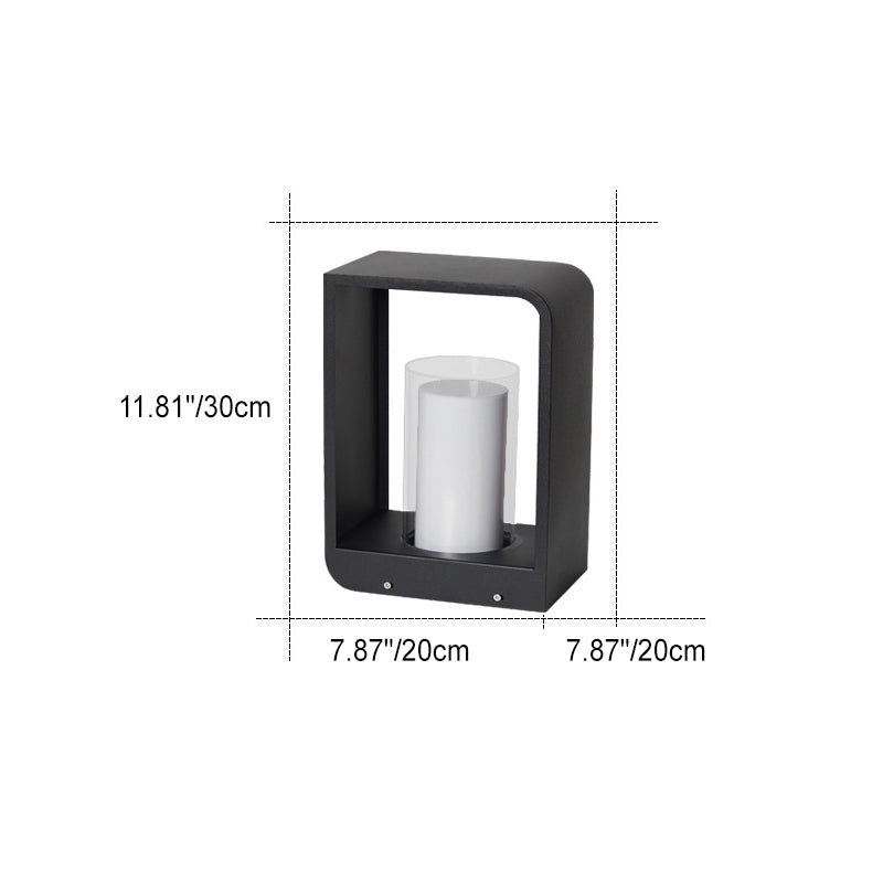 Square Frame Stainless Steel LED Waterproof Outdoor Landscape Light-Lighting > Outdoor Lighting-casanuva-casanuva