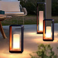 Square Frame Stainless Steel LED Waterproof Outdoor Landscape Light-Lighting > Outdoor Lighting-casanuva-Medium-Hardwired - 100V-120V-Warm Light (3000K)-casanuva