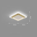 Square LED Ceiling Light for Bedroom-Lighting > Ceiling Lights-casanuva-casanuva