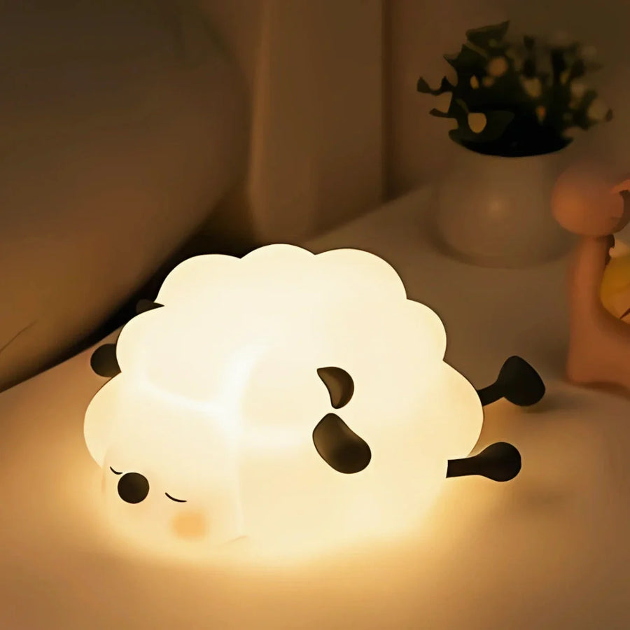 SqueezeBuddies Night Light LED Soft Glow-Lighting > Ambient Lighting-casanuva-Sleepy Sheep-casanuva