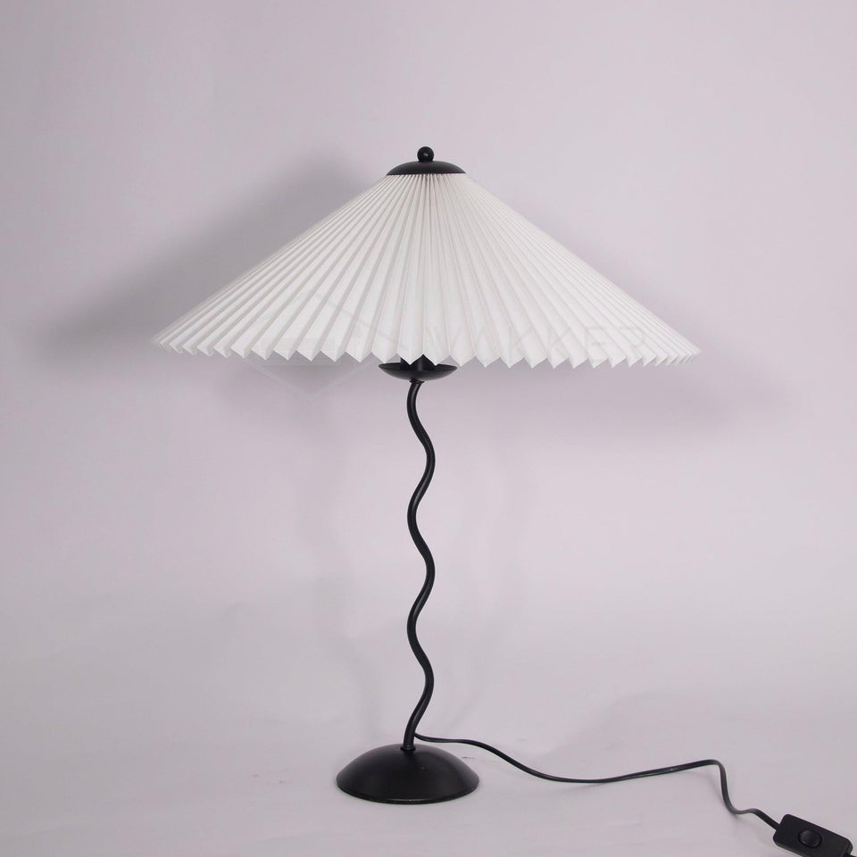 Squiggle Table Lamp with Unique Curved Design-Lighting > Table Lamps-casanuva-casanuva