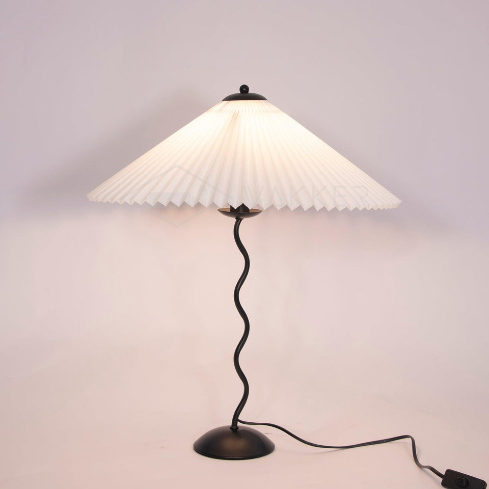 Squiggle Table Lamp with Unique Curved Design-Lighting > Table Lamps-casanuva-casanuva