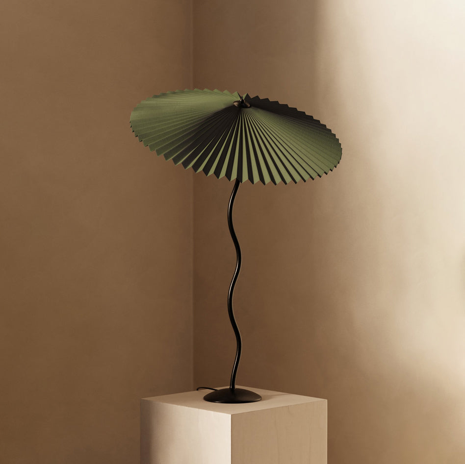 Squiggle Table Lamp with Unique Curved Design-Lighting > Table Lamps-casanuva-casanuva
