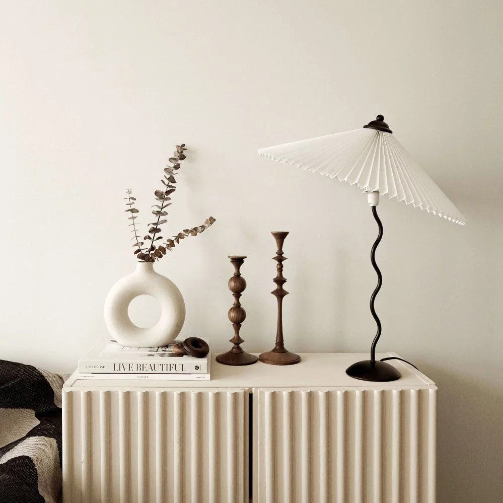 Squiggle Table Lamp with Unique Curved Design-Lighting > Table Lamps-casanuva-casanuva