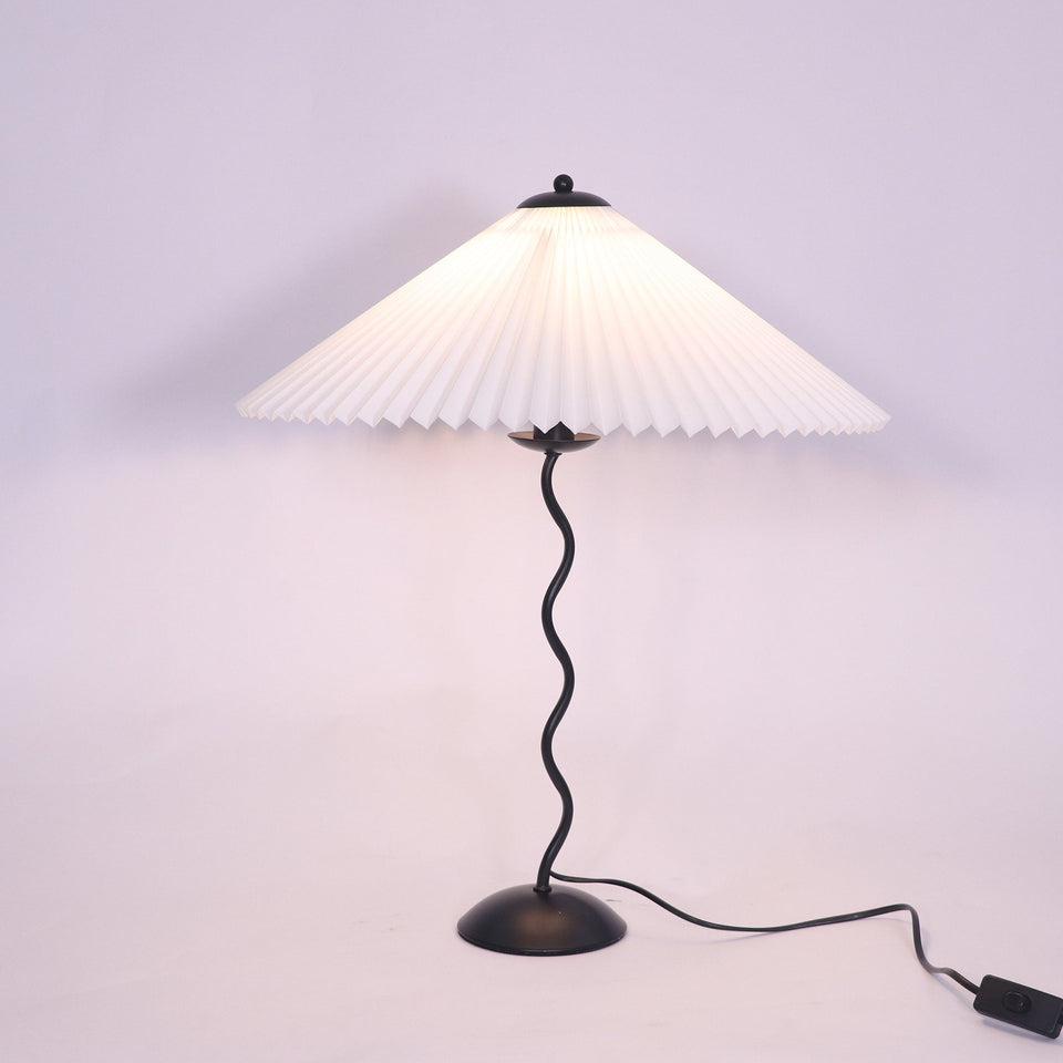 Squiggle Table Lamp with Unique Curved Design-Lighting > Table Lamps-casanuva-casanuva