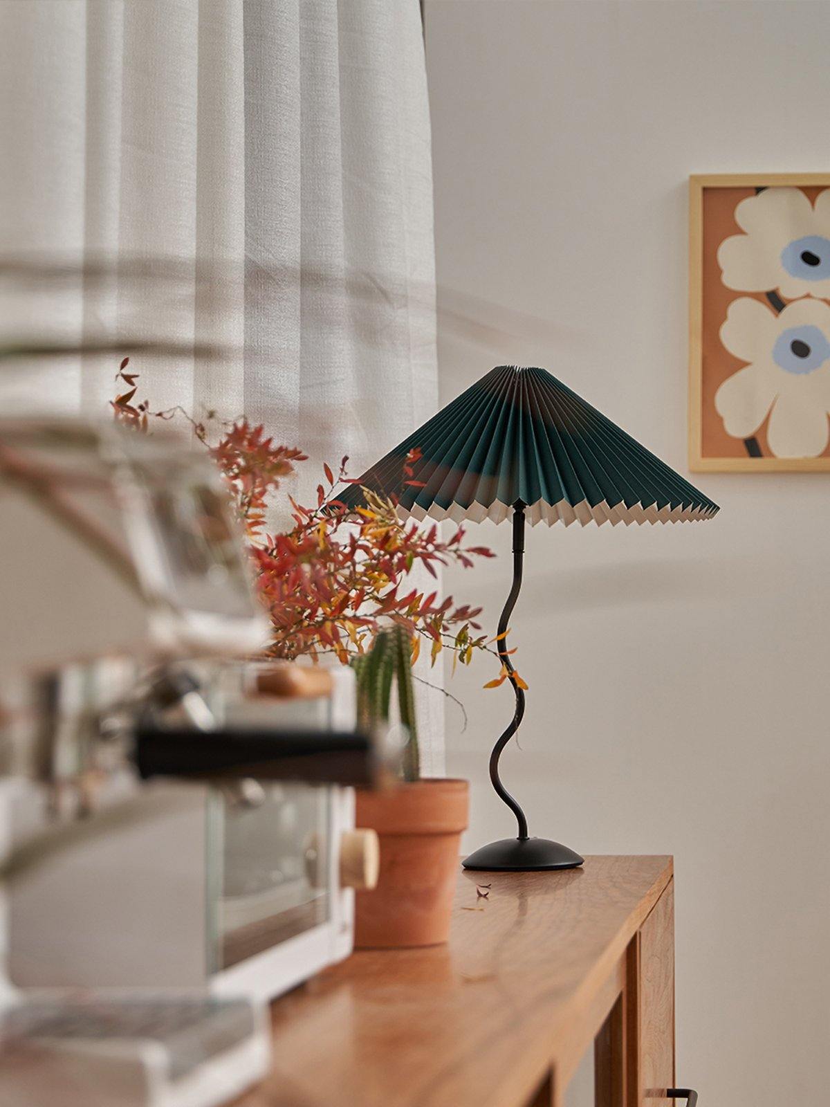 Squiggle Table Lamp with Unique Curved Design-Lighting > Table Lamps-casanuva-casanuva