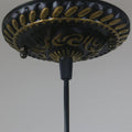 Stained Glass Pendant Light 1-Light Floral Design-Lighting > Pendant Lights-casanuva-casanuva