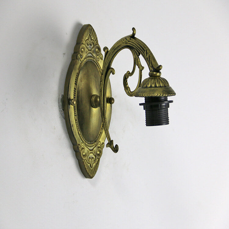 Stained Glass Wall Sconce Lamp Tiffany Petals 1-Light Design-Lighting > Wall Lights-casanuva-casanuva