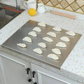 Stainless Steel Anti-Slip Chopping Board with Edge-Kitchen & Dining > Cutting Boards-casanuva-casanuva