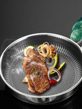 Stainless Steel Frying Pan Energy Saving Durable Cooking Tool-Kitchen & Dining > Cookware-casanuva-casanuva