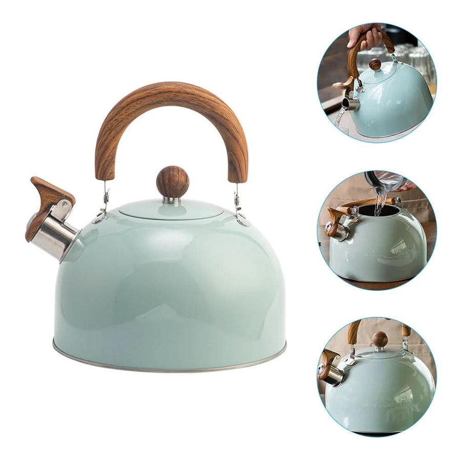 Stainless Steel Kettle 3L with Robust Structure and Soft Grip-Kitchen & Dining > Cookware-casanuva-casanuva