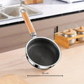 Stainless Steel Nature Grip Frying Pan-Kitchen & Dining > Cookware-casanuva-6"-casanuva