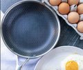 Stainless Steel Non-Stick Frying Pan for Effortless Cooking-Kitchen & Dining > Cookware-casanuva-casanuva
