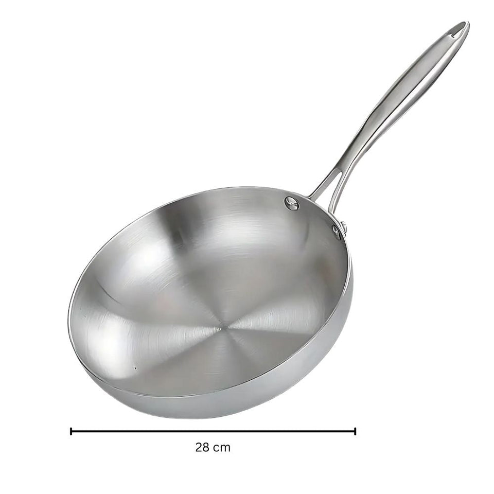 Stainless Steel Nonstick Frying Pan-Kitchen & Dining > Cookware-casanuva-11"-casanuva
